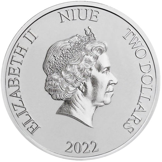 Grogu 2022 Silbermünze 1 oz Niue Star Wars