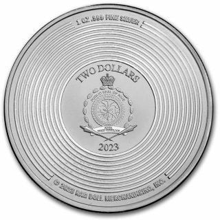 Niue Aerosmith 2023 50 Jahre Die Band 1 oz Silber farbig