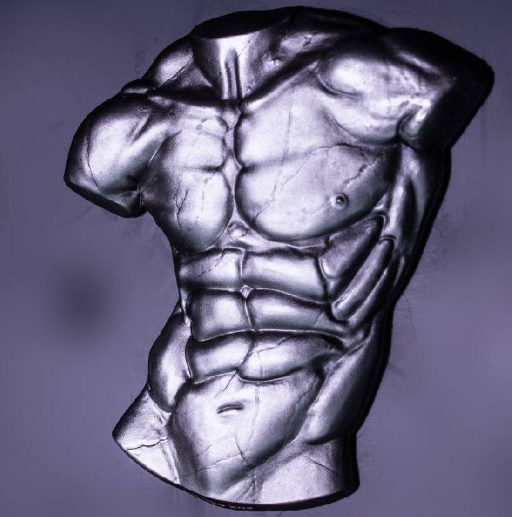 Südkorea - 2oz Torso Mann