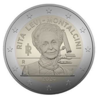Italien 2€ 2024 - Rita Levi-Montalcini - Edelmetalle Koitz GnbR