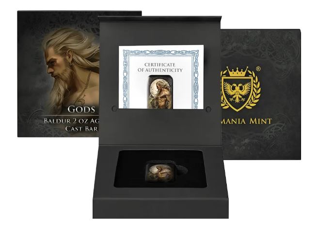 Germania - 2oz Götter Baldur Barren 2024 - Edelmetalle Koitz GnbR