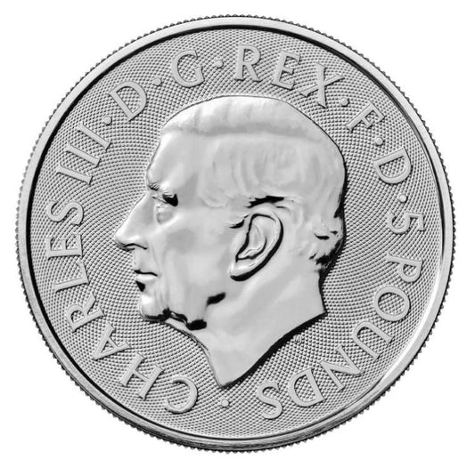 Großbritannien - 2oz Tudor Drache 2024 - Edelmetalle Koitz GnbR