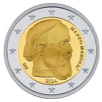 Kroatien 2€ 2024 - Marko Marulic - Edelmetalle Koitz GnbR