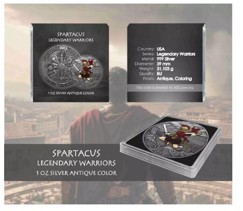 Warriors #8 Spartacus 2024 Color