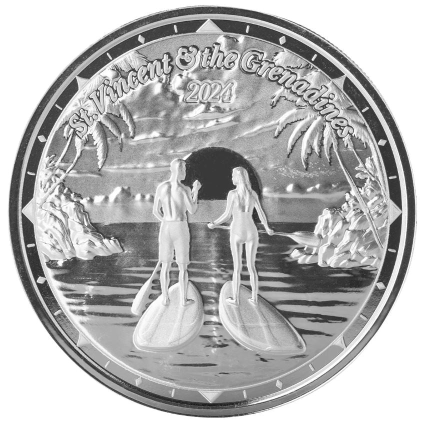 St. Vincent & The Grenadines - Paddler Pärchen 2024 - Edelmetalle Koitz GnbR