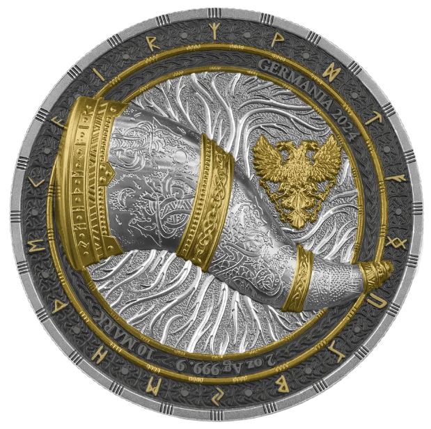 Germania - 2oz Artefakt Gjallarhorn 2024 - Edelmetalle Koitz GnbR