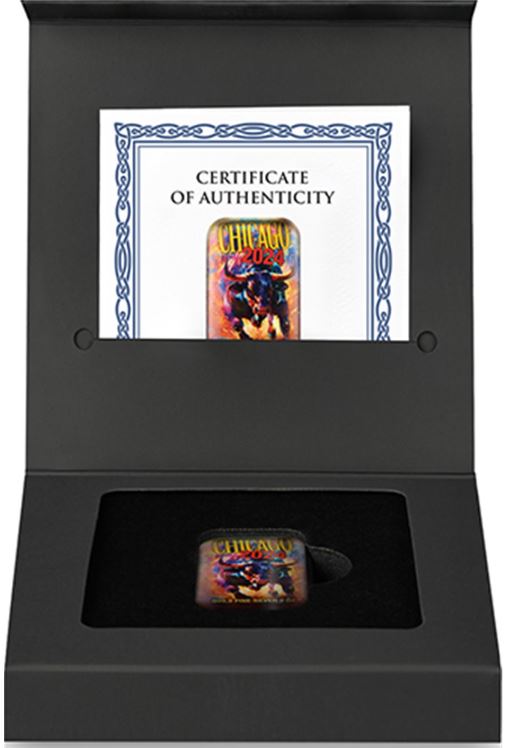 Germania - 2oz Chicago Bull 2024 - Edelmetalle Koitz GnbR