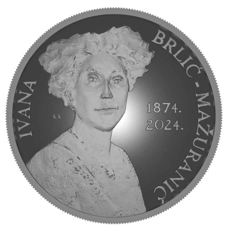 Kroatien - Ivana Brlić-Mažuranić 2024 - Edelmetalle Koitz GnbR
