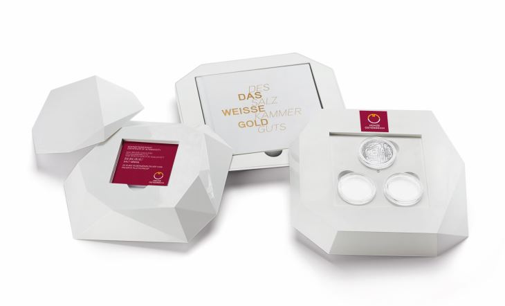 Salzkammergut Serien-Etui - Das Salzkristall - Edelmetalle Koitz GnbR