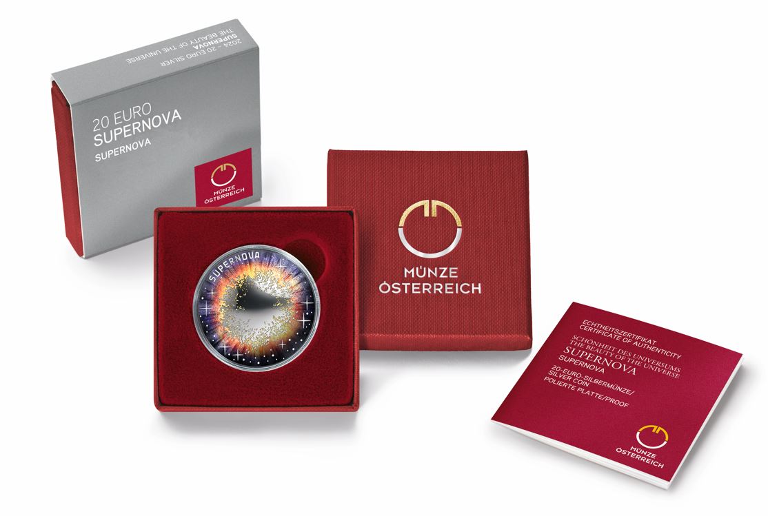 Österreich 20€ PP - Supernova 2024 - Edelmetalle Koitz GnbR