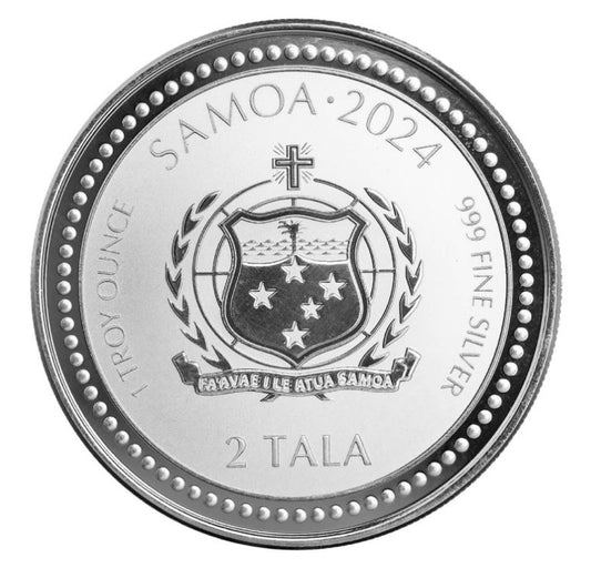 Samoa - Seepferdchen 2024 - Edelmetalle Koitz GnbR