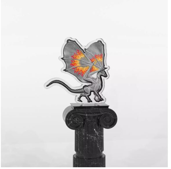 Südkorea - 3oz Fabelwesen Drache 2024 - Edelmetalle Koitz GnbR