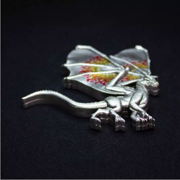 Südkorea - 3oz Fabelwesen Drache 2024 - Edelmetalle Koitz GnbR