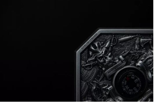 Südkorea - 2oz Könige der Piraten 2024 - Edelmetalle Koitz GnbR