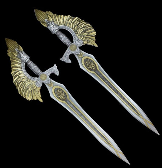 Südkorea - 2,5oz Schwert des hl. Gabriel gilded - Edelmetalle Koitz GnbR