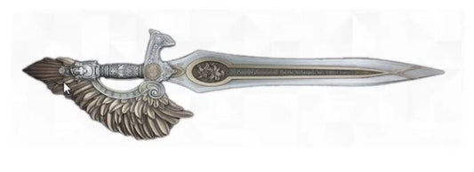 Südkorea - 2,5oz Schwert des hl. Gabriel Rosè gilded - Edelmetalle Koitz GnbR