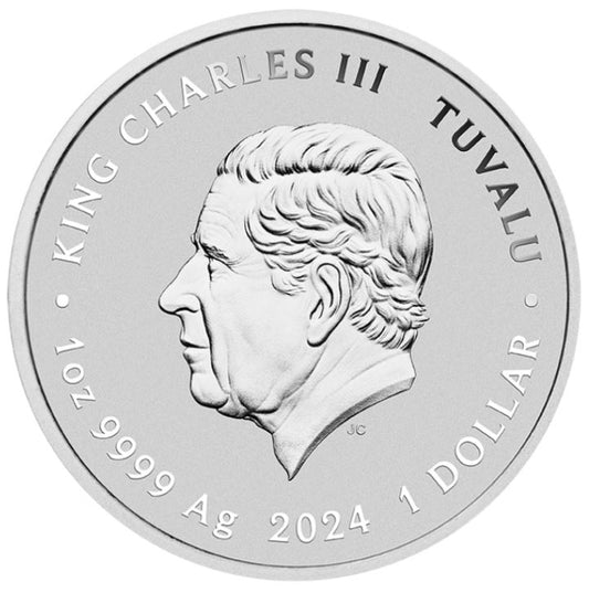 Tuvalu - 40 Jahre Ninja Turtles 2024 - Edelmetalle Koitz GnbR