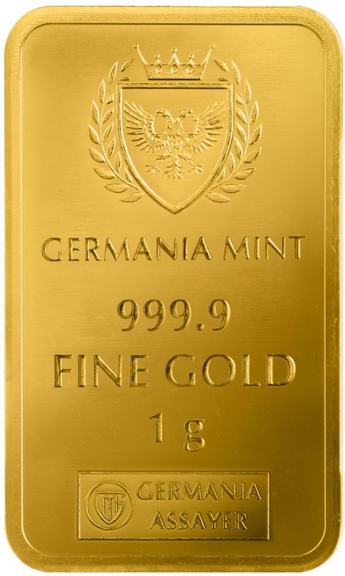 Goldbarren 1 Gramm Germania Lunar Schlange 2025 - Edelmetalle Koitz GnbR