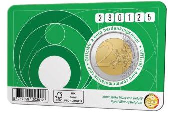 Belgien 2€ 2025 - Nationale Lotterie FRA - Edelmetalle Koitz GnbR
