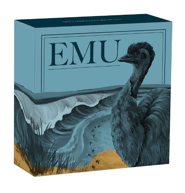 Australien - Emu 2025 coloriert - Edelmetalle Koitz GnbR