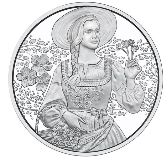 10 Euro Silber 2025 „Aufdirndln - Leinen“ hgh - Edelmetalle Koitz GnbR