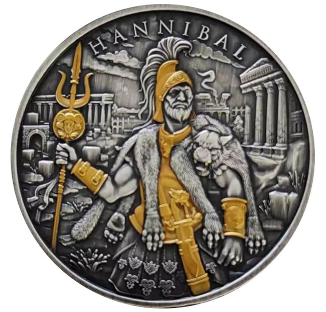 Warriors #9 Hannibal 2025 Antik Gold
