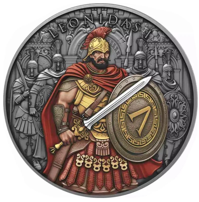 Warriors #10 Leonidas I. 2025 antik finish color