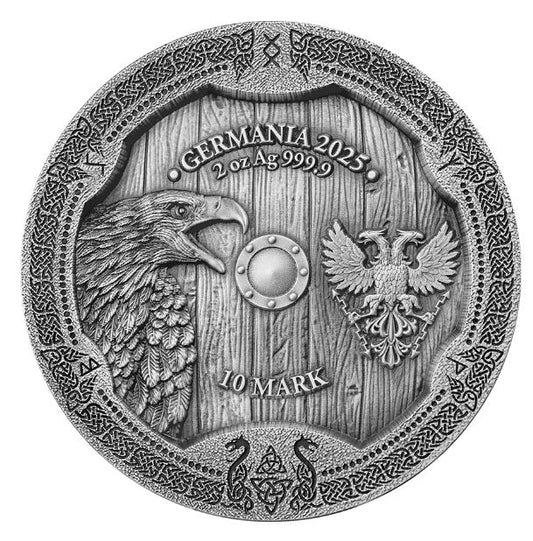 Germania - Walküren Arnhild 2oz UHR 2025 - Edelmetalle Koitz GnbR