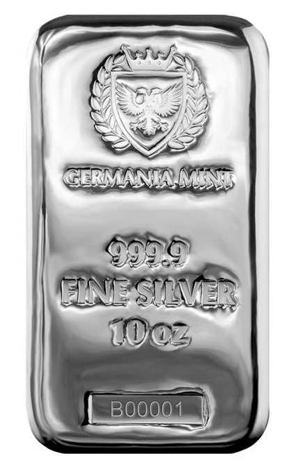 Germania Mint - 10oz Barren