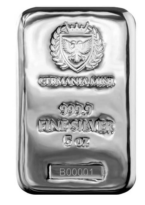 Germania Mint - 5oz Barren