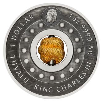 Tuvalu - Lunar Schlange mit beweglicher Perle 2025 - Edelmetalle Koitz GnbR