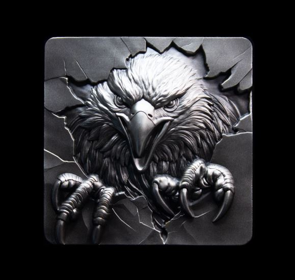 Südkorea - 2oz Beasts Adler 2025 - Edelmetalle Koitz GnbR