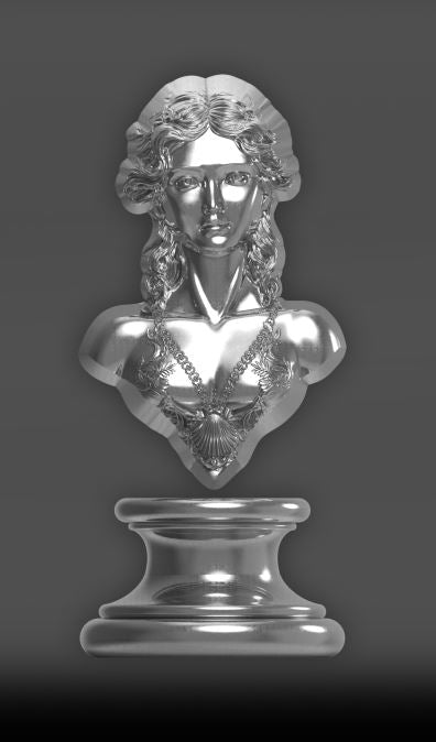Südkorea - 2oz Göttinen Displayständer - Edelmetalle Koitz GnbR