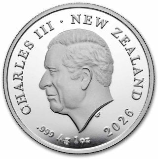 Forest Taniwha 2026 Silbermünze 1 oz Neuseeland