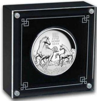 Australien - 5oz Lunar III Pferd 2026 Highrelief