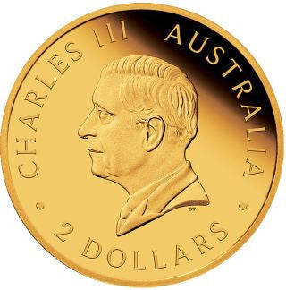 Australien Lunar III Mini Ziege 2027 0,5 g Gold Proof