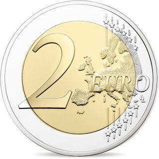 Monaco 2€ 2019 - 200 J. Thronbesteigung Prinz Honore de Monaco