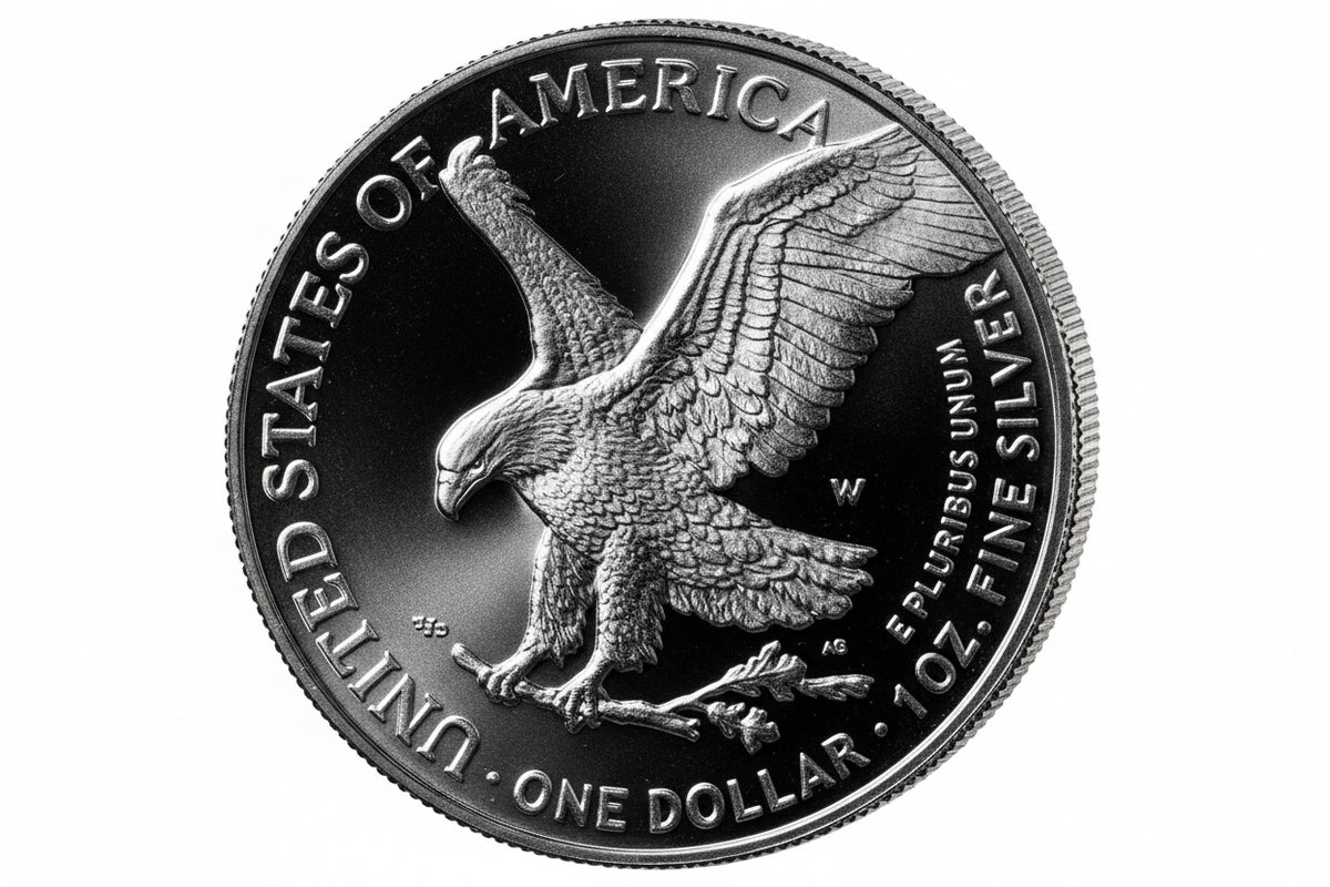 USA - Silver Eagle Gilded 2023