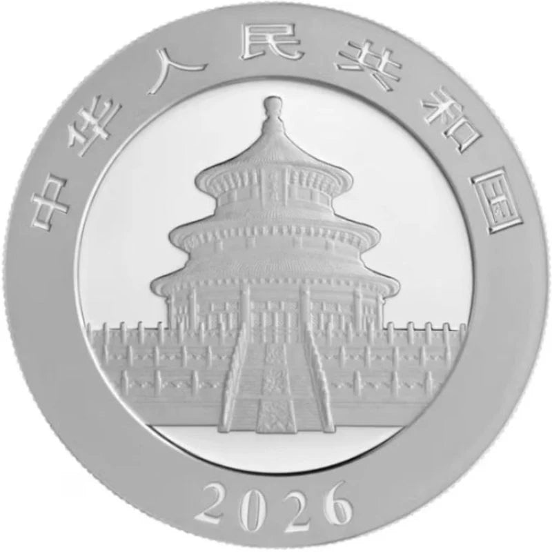 China Panda 2026 30 g Silber