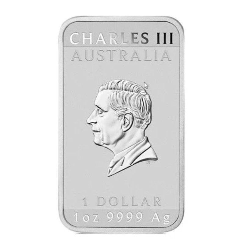 Australien 2025 – 1 oz Silber Rectangular Dragon | Münzbarren