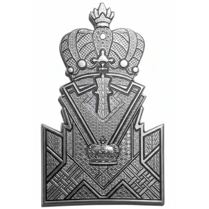 Chess Crown The King 1 Unze Silbermünze
