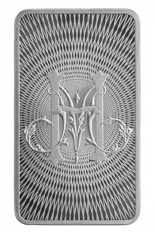 Hillmint Silberbarren Herzdame 20 g Silber 999 Polen