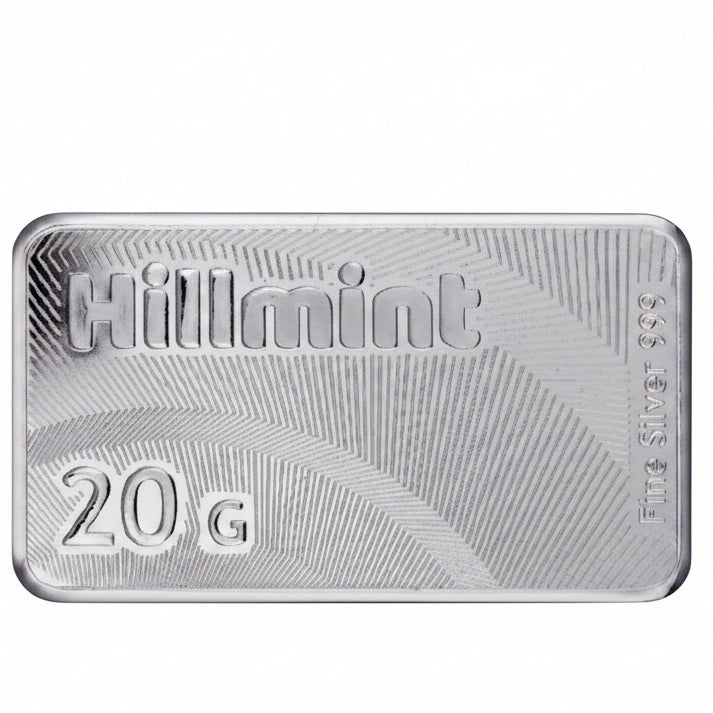 Hillmint Silberbarren Rothirsch 20 g Silber 999 Polen