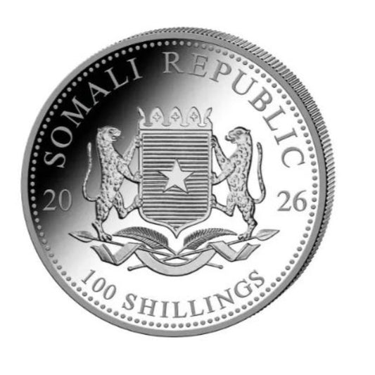 Somalia - Wildlife Elefant 2026 Gilded