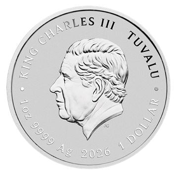 Tuvalu Dune 2026 1 Unze Silbermünze BU