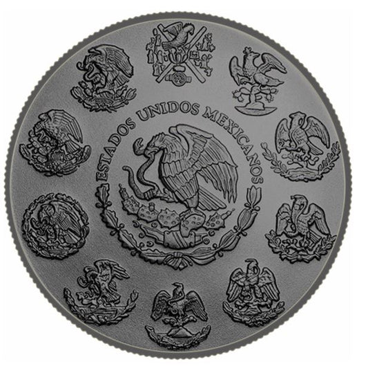 Libertad Volcanoes 2024 Silbermünze 1 oz Mexiko Lava Design