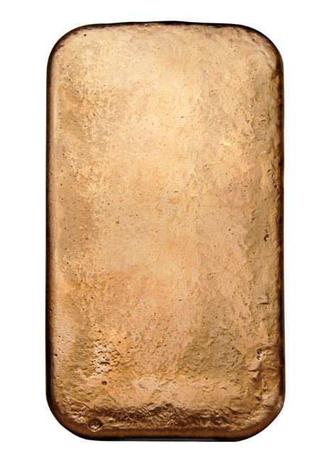 500 Gramm Kupferbarren Geiger