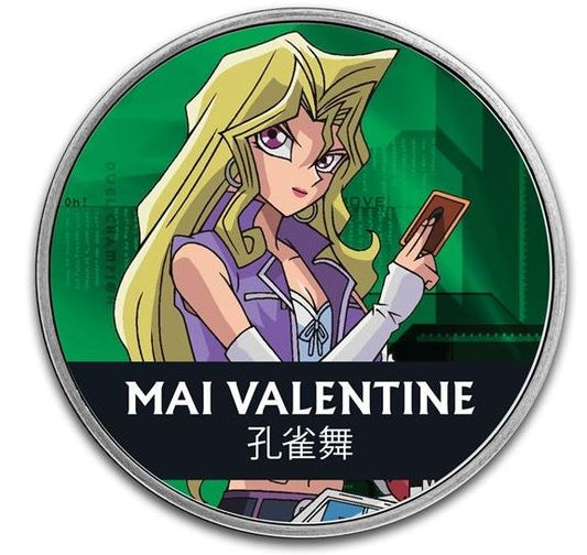 Niue 2024 Yu-Gi-Oh Mai Valentine 1 oz Silber