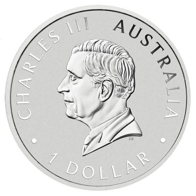 Australische Unze Rückseite
