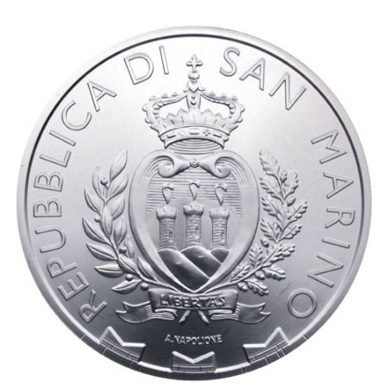 5 Euro San Marino Falco Pellegrino 2026 | 1 oz Silber BU